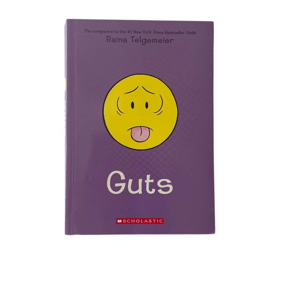 Scholastic Graphic Novel Guts by Raina Telgemeier